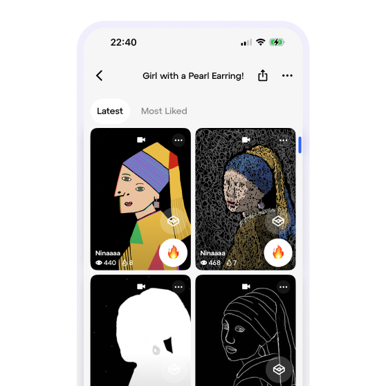 Community for drawing fans - art challenges on sketchar