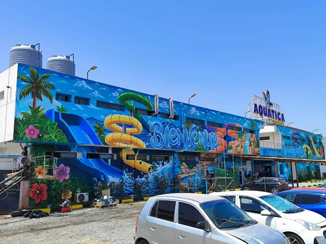 Hamza Master Art – Aquatica water park, Algeria