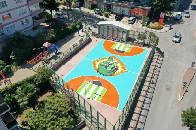 Dukstill – Osmangazi basketball court, Turkey